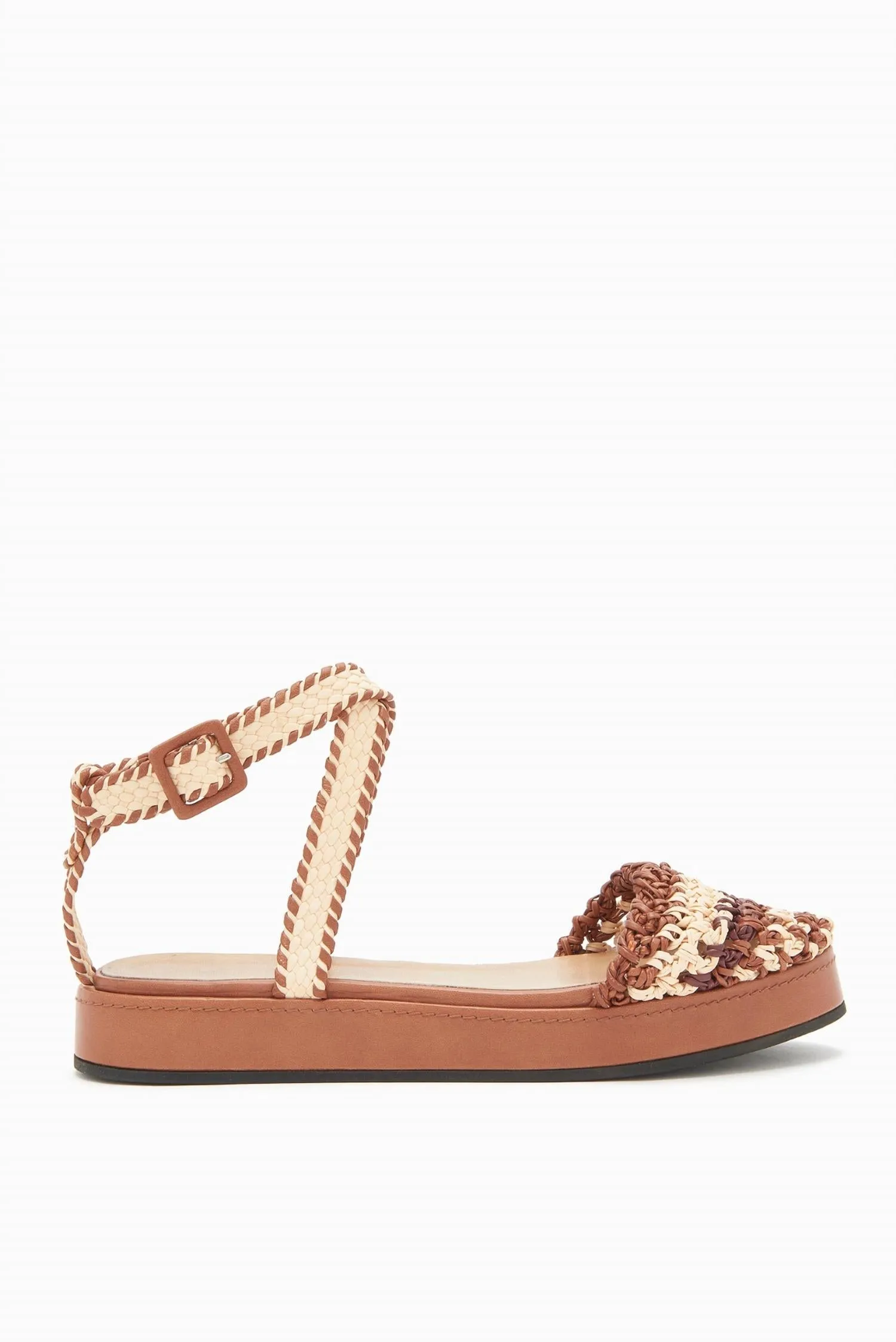 Women's Polonio Flat Sandal In Fawn