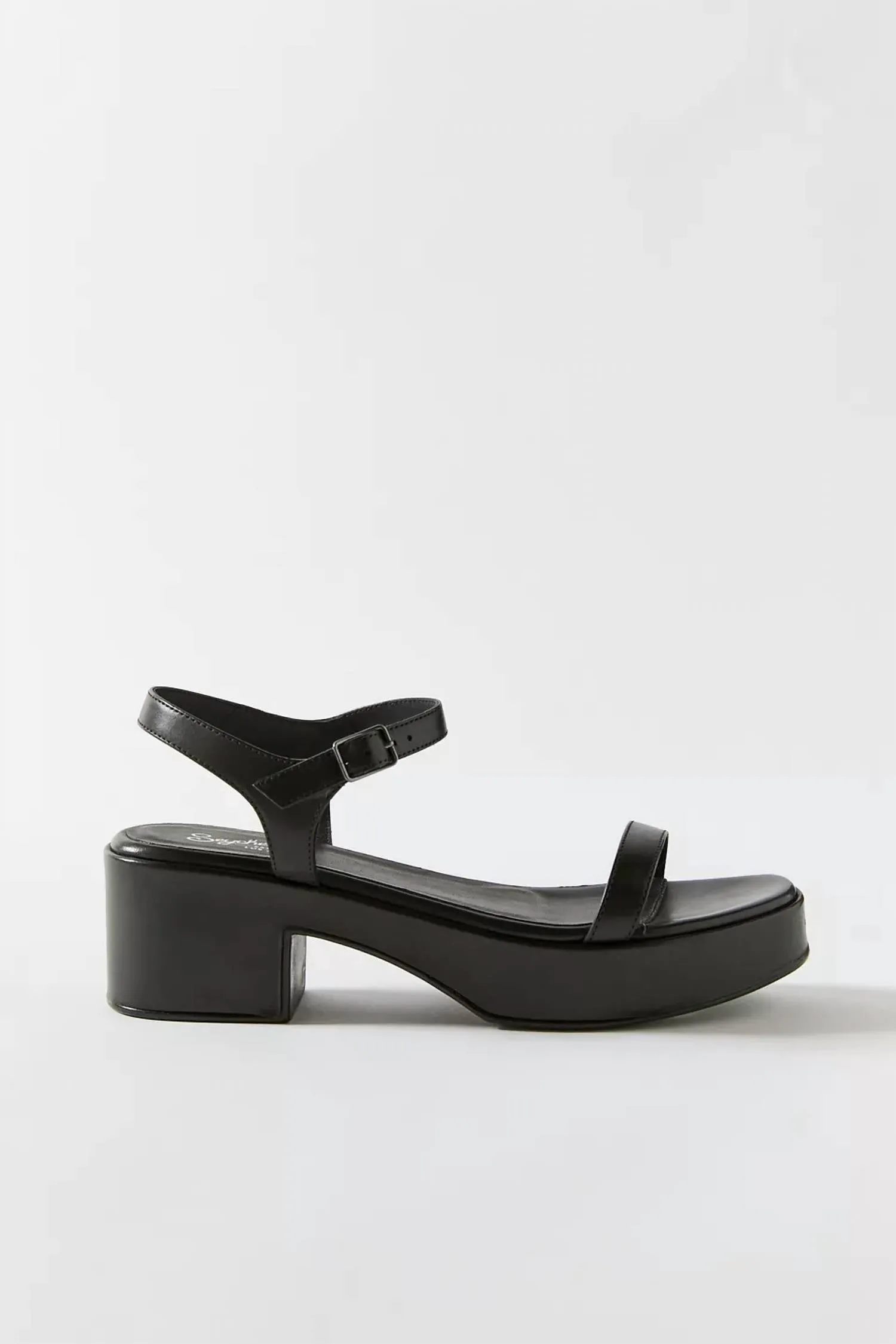 Women's Rest Assured Leather Sandal In Black
