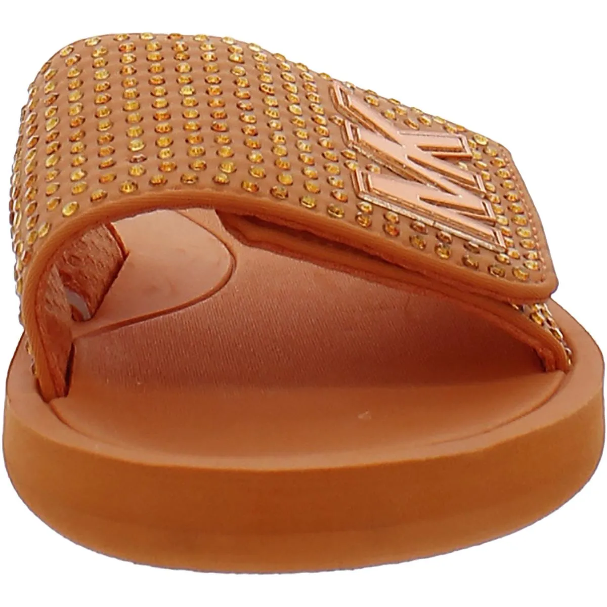 Womens Rhinestone Slide Sandals