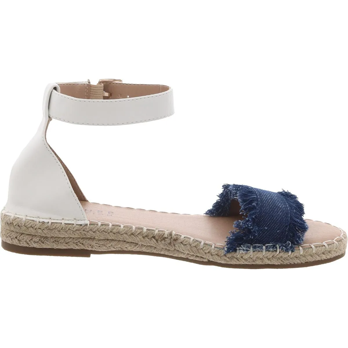 Womens Round toe Ankle strap Flatform Sandals