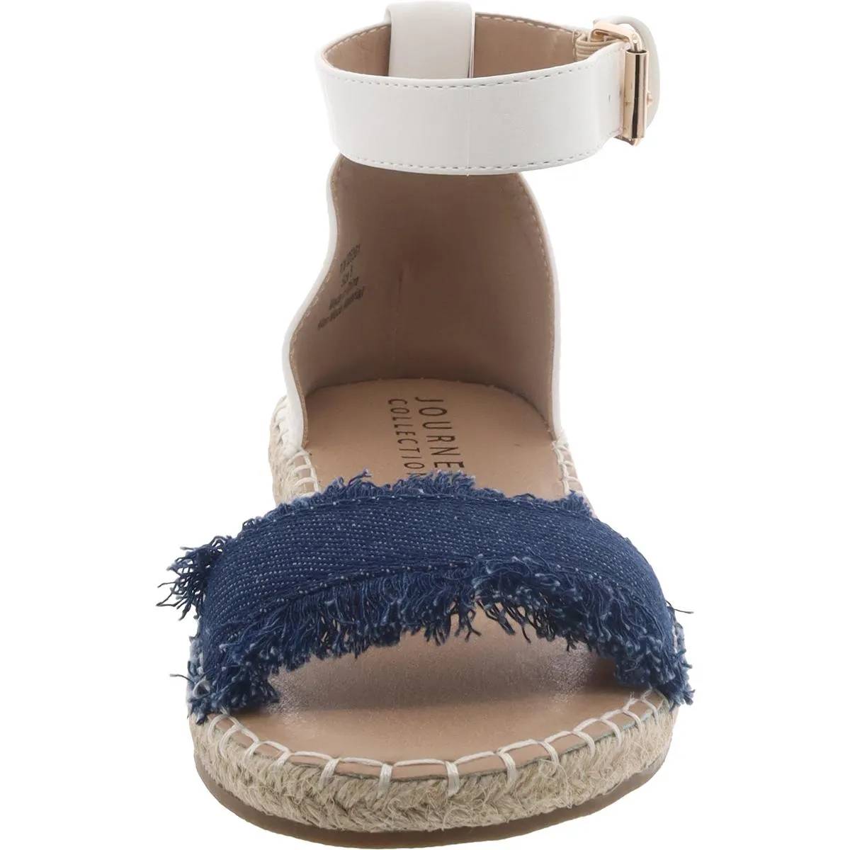 Womens Round toe Ankle strap Flatform Sandals