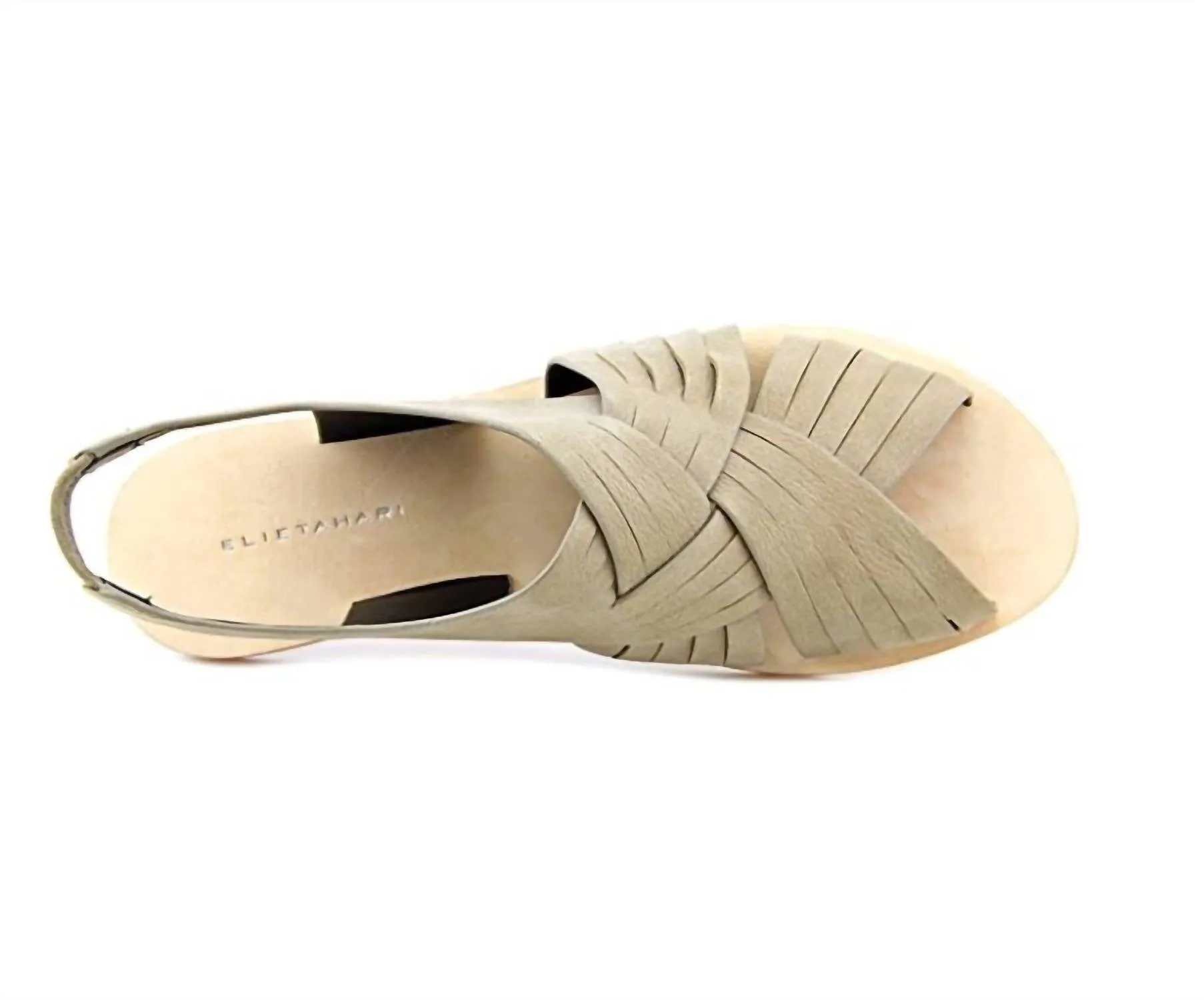 Women's Seacliff Beta Ankle Strap Slip On Sandal In Beige