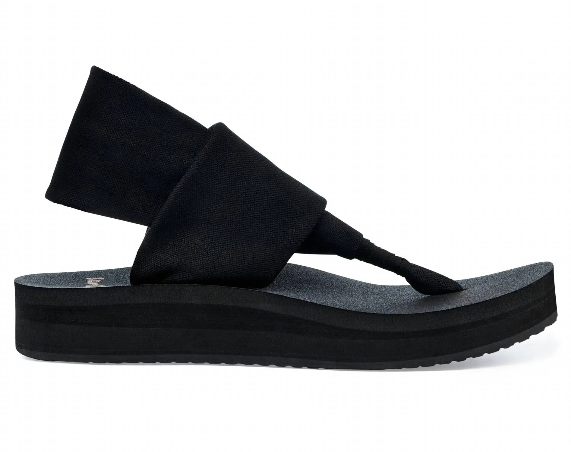 Women's Sling St Midform Sandal In Black