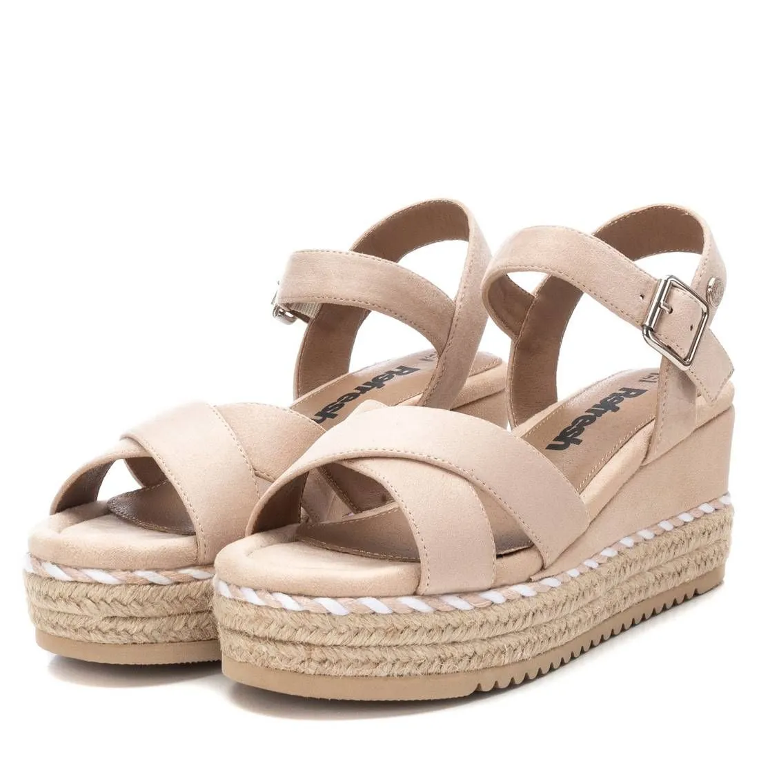 Women's Suede Wedge Sandals By XTI