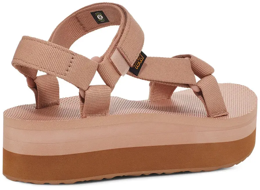 Women's Teva Flatform Universal  Sustainable Style with a Lift