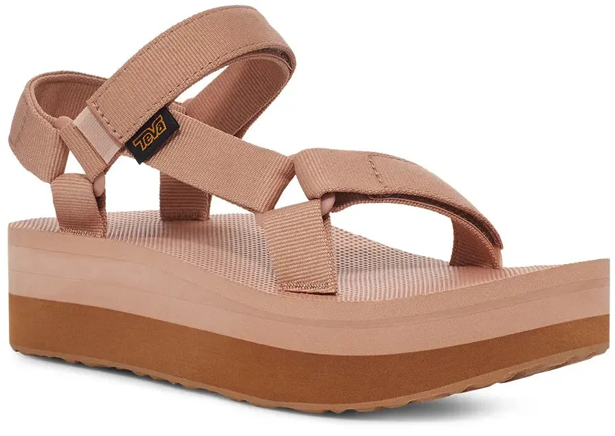 Women's Teva Flatform Universal  Sustainable Style with a Lift