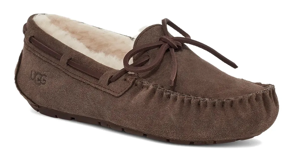 Women's UGG Dakota  Cozy Suede Moccasin with Wool Lining