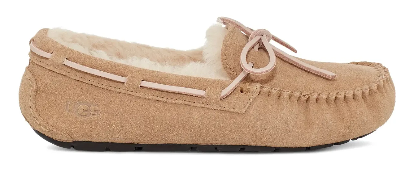 Women's UGG Dakota  Cozy Suede Moccasin with Wool Lining