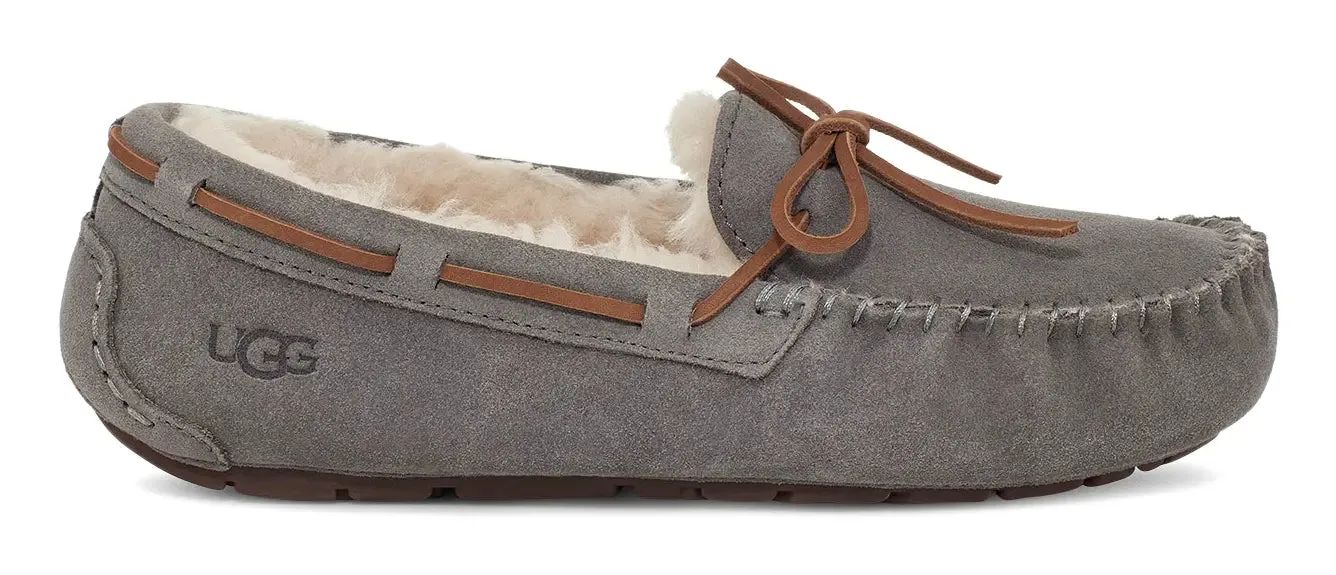 Women's UGG Dakota  Cozy Suede Moccasin with Wool Lining