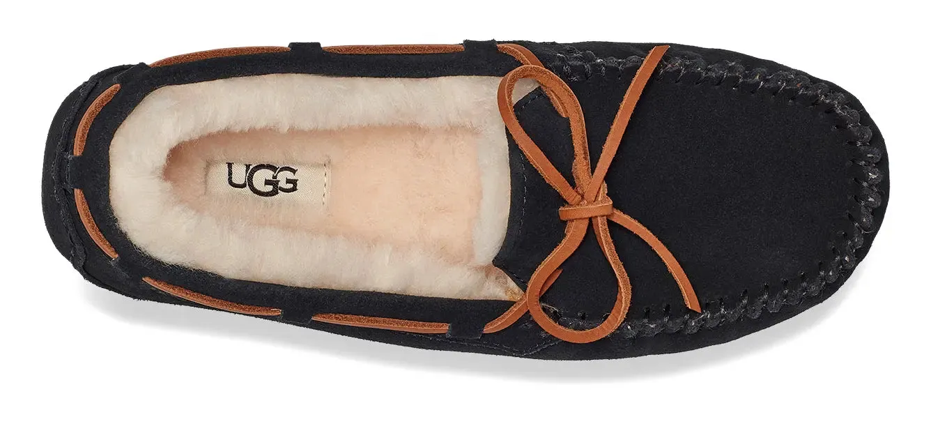 Women's UGG Dakota  Cozy Suede Moccasin with Wool Lining