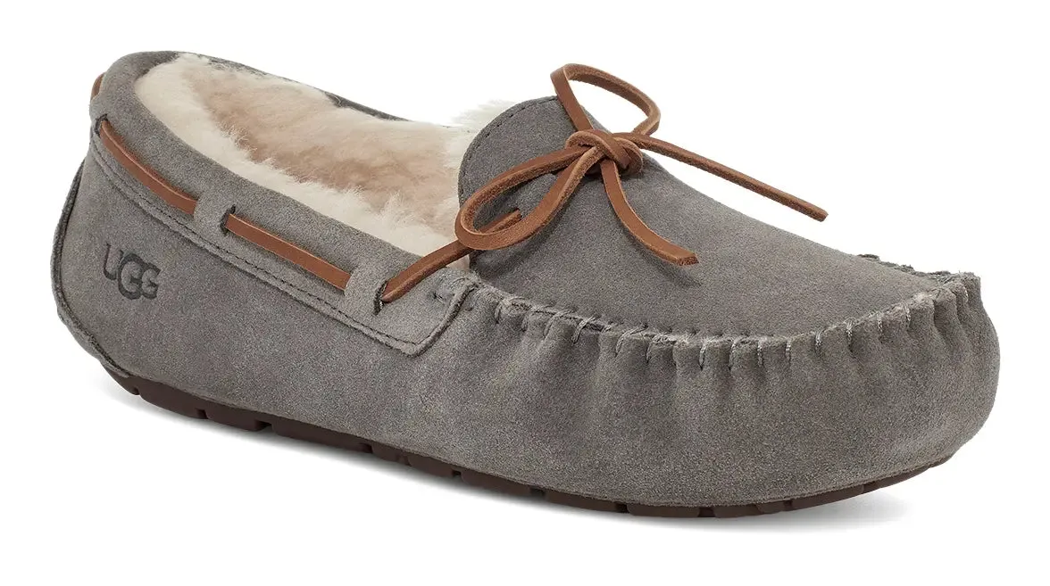 Women's UGG Dakota  Cozy Suede Moccasin with Wool Lining