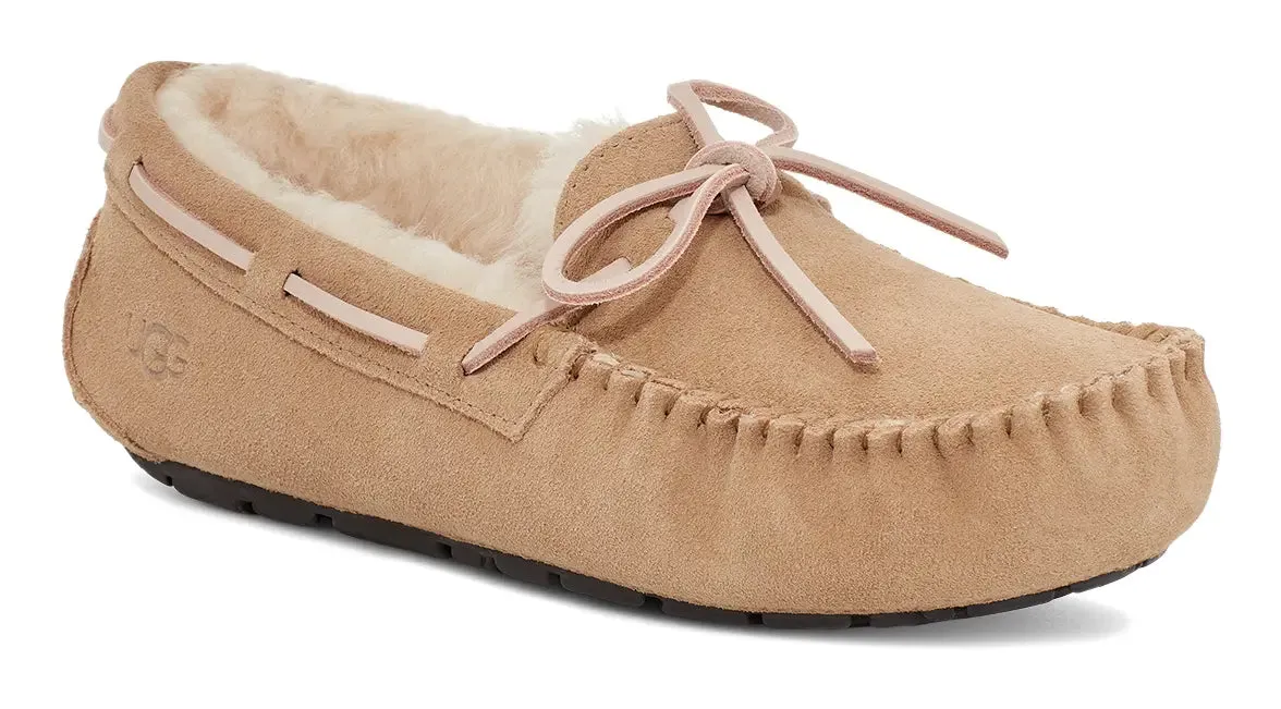 Women's UGG Dakota  Cozy Suede Moccasin with Wool Lining