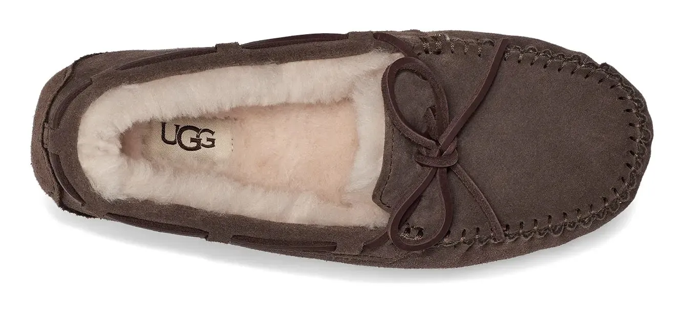 Women's UGG Dakota  Cozy Suede Moccasin with Wool Lining