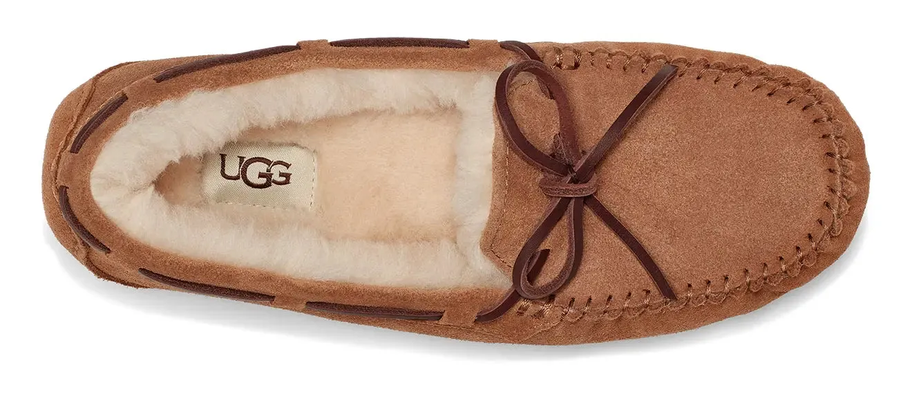 Women's UGG Dakota  Cozy Suede Moccasin with Wool Lining