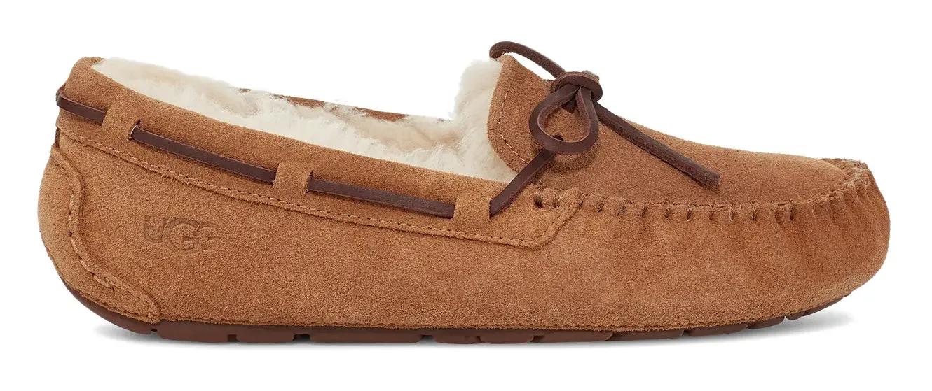 Women's UGG Dakota  Cozy Suede Moccasin with Wool Lining