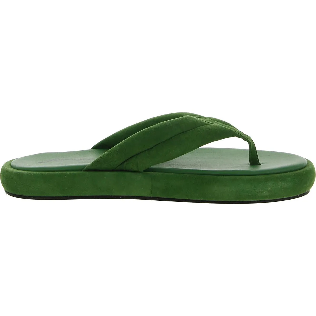 Wonderland Womens Suede Thong Slide Sandals