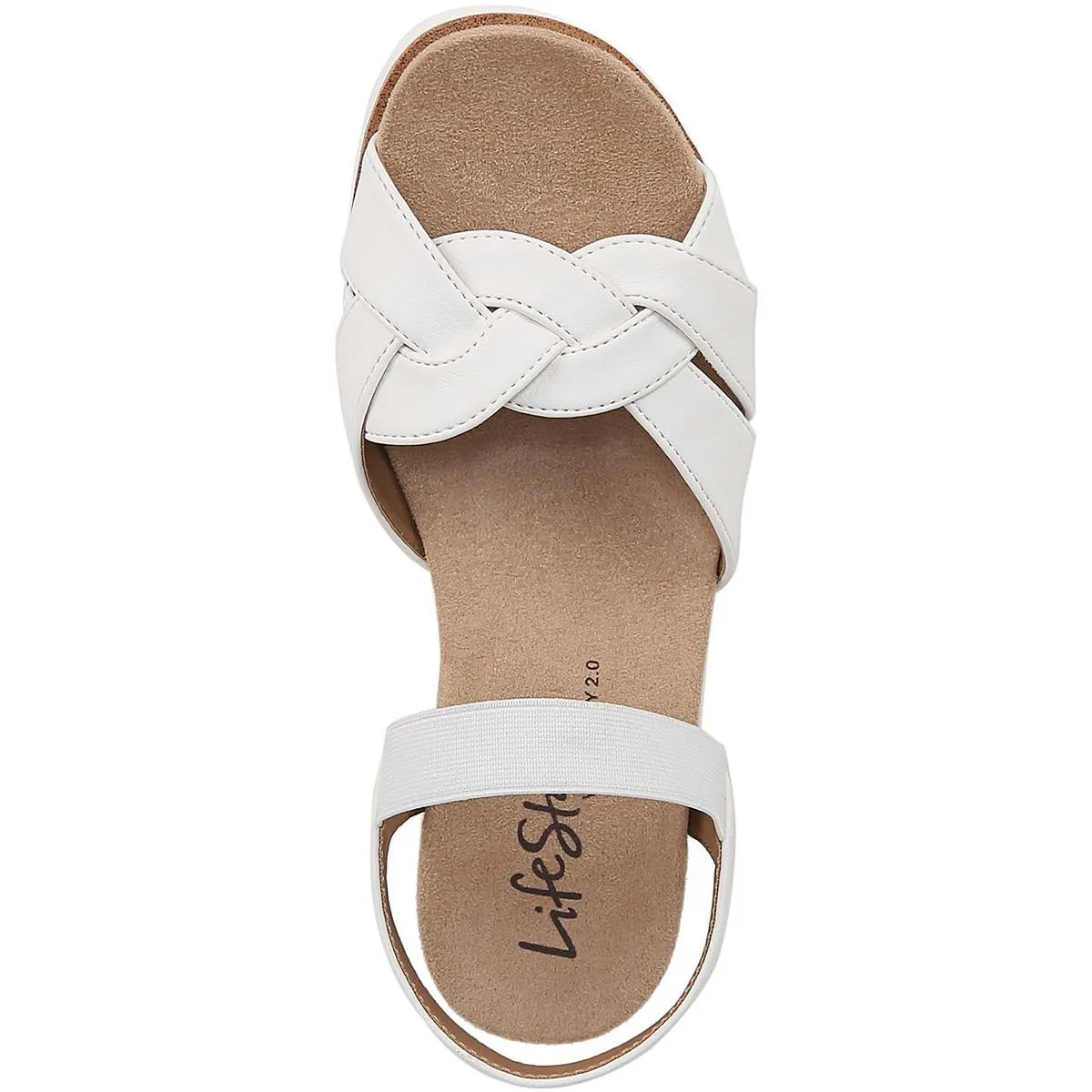 Zuri Womens Faux Leather Ankle Strap